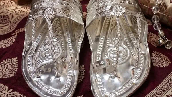 Forget Prada, Kolhapur family orders Rs 4.3 lakh silver chappals as lavish gift for son-in-law