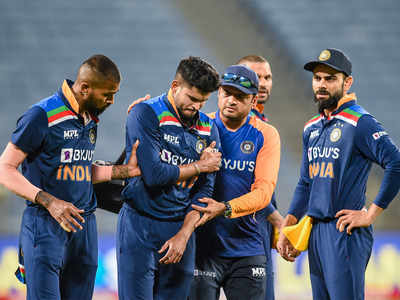 India vs England: Shreyas Iyer ruled out of remaining ODIs due to injury