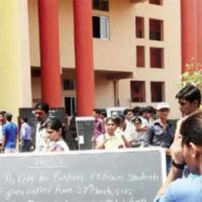 8,000 students suffer due to hall ticket goof-up
