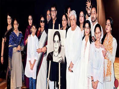 Aamir Khan, Tabu, Anil Kapoor and others join Javed Akhtar, Shabana Azmi, Baba and Tanvi Azmi to 'celebrate' Shaukat Kaifi's life