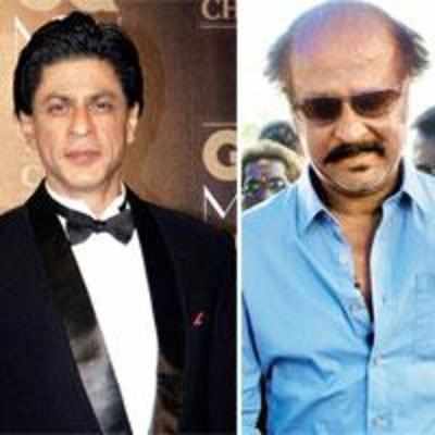 SRK returns Rajini's visit
