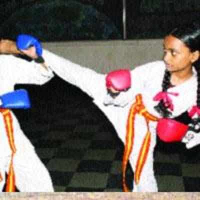 Thane karatekas win gold medals