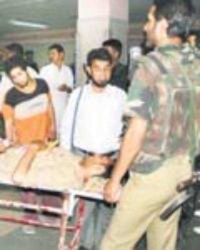 Nine cops wounded in IED blast in J&K