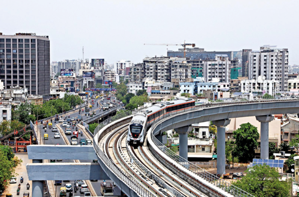 On track: Ahmedabad-Gandhinagar Metro finally gets night mode