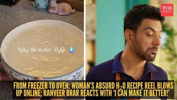 From freezer to oven: Woman’s absurd H₂O recipe reel blows up online; Ranveer Brar reacts with ‘I can make it better!’