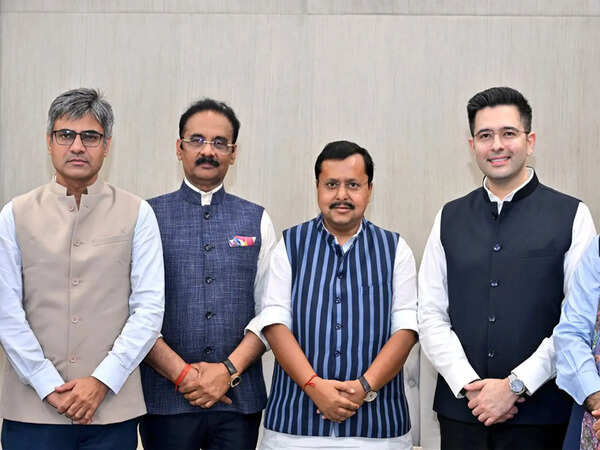 Rajya Sabha chairman accepts merger of 7 AAP MPs with BJP