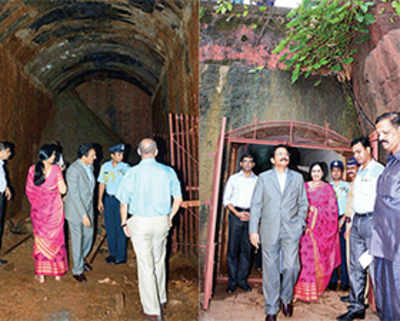 100 yrs on, 13-room bunker rediscovered at Raj Bhavan