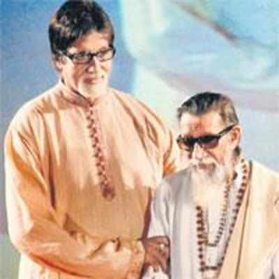 Bal Thackeray defends Big B