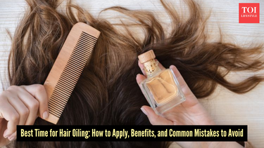 How to apply hair oil the right way: Best time, benefits, and hair growth tips