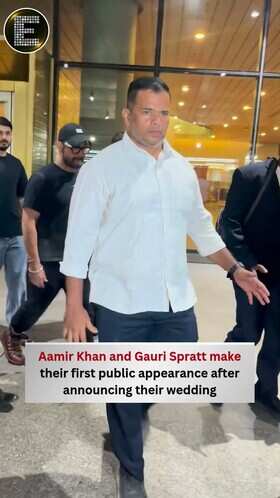 Aamir Khan And Gauri Spratt Make First Public Appearance