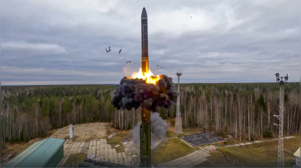 Yars intercontinental ballistic missile