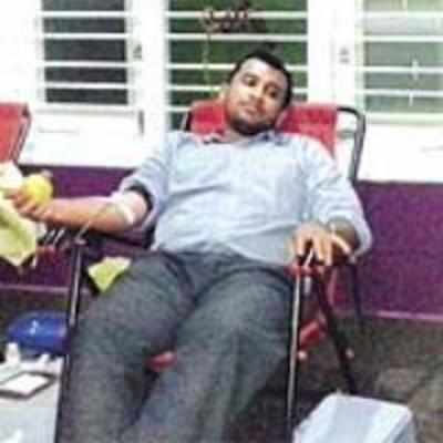 Blood donation adds warmth to new house