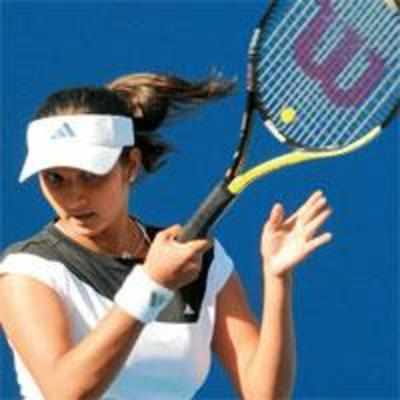 Sania crashes out of doubles in Dubai