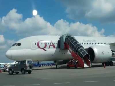 Water tanker hits Doha-bound aircraft at Kolkata airport, no casualties reported