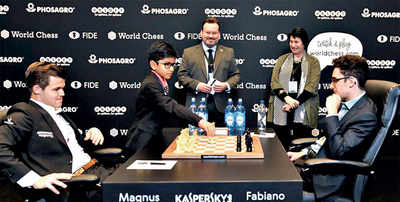 Here’s to you Woody Harrelson: Bengaluru-born chess prodigy Shreyas Royal shows how it’s done