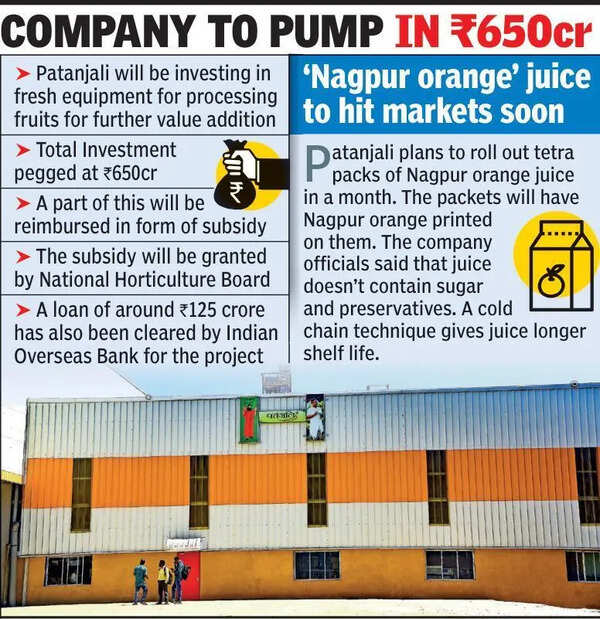 Patanjali to develop largest govt subsidy backed orange cluster in Nagpur