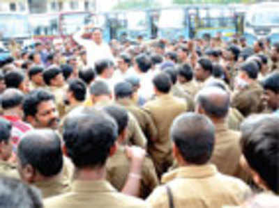 BMTC staffers held for ‘harassing’ couple