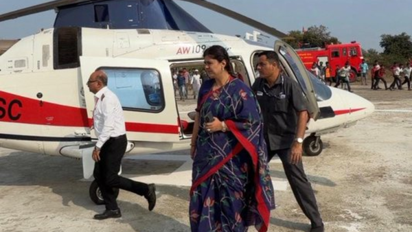 Pankaja Munde’s poll tour delayed after chopper develops snag