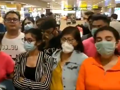 Over 90 Indians stranded at Singapore airport head home