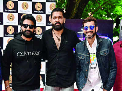 Rakshit launches 2 movies