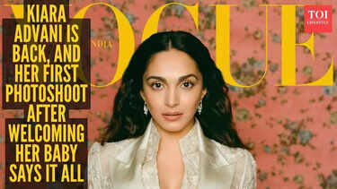 Kiara Advani’s first post-baby photoshoot is here, and her Vogue look is pure old-world magic
