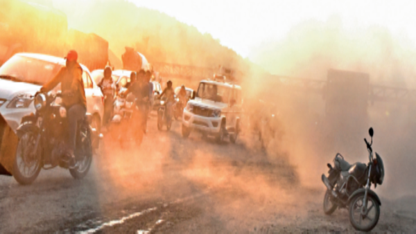 Chandni Chowk turns into dust bowl due to infrastructure works in Pune