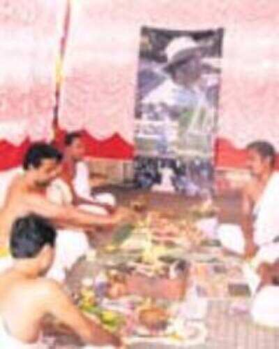 A havan for a Sachin record