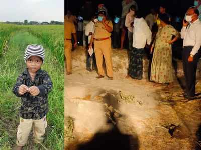 Three-year-old boy slips into borewell in Telangana village as rescue efforts continue