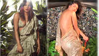 Priyanka Chopra sizzles in backless sari 