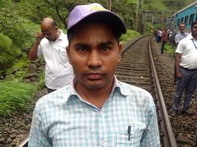 Central Railway employee Sunil Bihari averts train mishap in Maharashtra's ghats