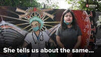 Dr Pratishtha Banga speaks about her mural in Pune 
