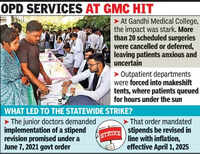 Docs strike on pay delays: Surgeries cancelled, patients in queue for hrs