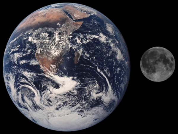 The Moon is slowly moving away from Earth, and scientists can measure every inch