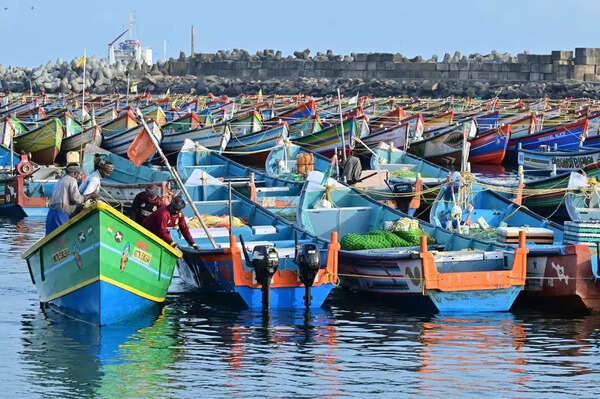 Fishing boats and container ships face collision risks in Vizhinjam