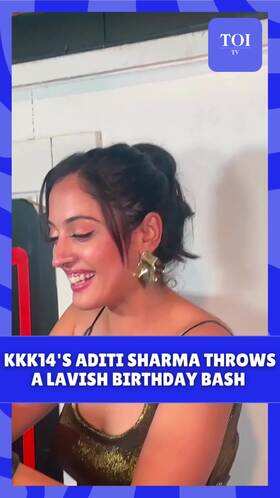 KKK 14's Abhishek Kumar, Nimrit Kaur Ahluwalia and others attend Aditi Sharma's bash