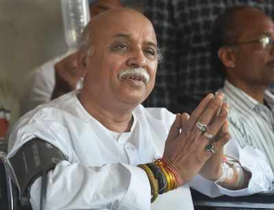 Watch: CCTV footage shows ‘missing’ VHP leader Pravin Togadia at Ghanshyam Charandas’ residence on Monday
