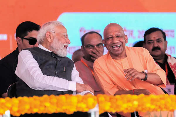 Over 1L UP farmers gave land for Ganga E-way: Yogi