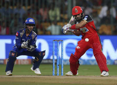 Highlights MI vs RCB: Hardik Pandya shines but Royal Challengers Bangalore beat Mumbai Indians' by 14 runs