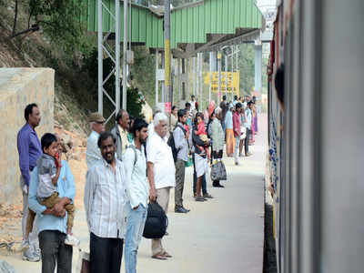 Baiyappanahalli-Hosur railway line shifts to higher gear