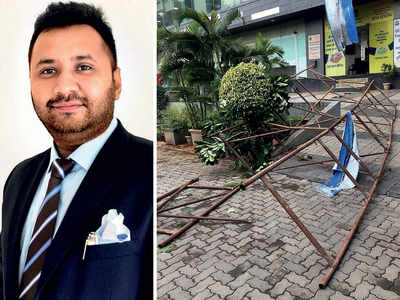 Juhu bizman, injured in scaffolding fall, dies