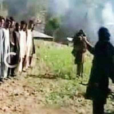 Pakistan Taliban release video showing policemen's execution