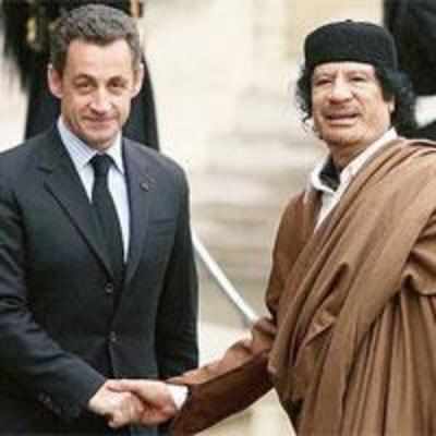 On-the-run Gaddafi using hi-tech Mercedes provided by Sarkozy