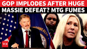 'Republicans Destroyed': Massie Defeat Sparks GOP Fight; Epstein Link Emerges As MTG Explodes