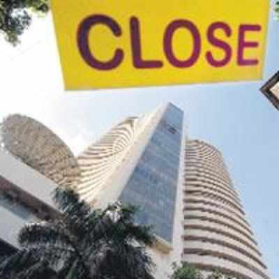 Sensex down by 303 pts; loses 1,000 pts in 2 days