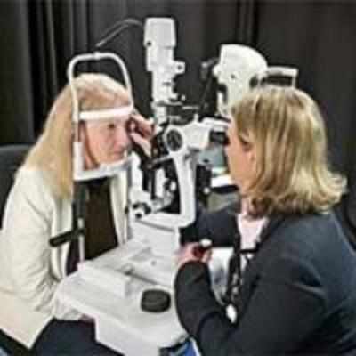 Woman sees light with bionic eye