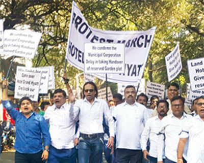 Lokayukta asks BMC to take open space back from hotel