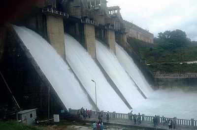 A record in Harangi reservoir