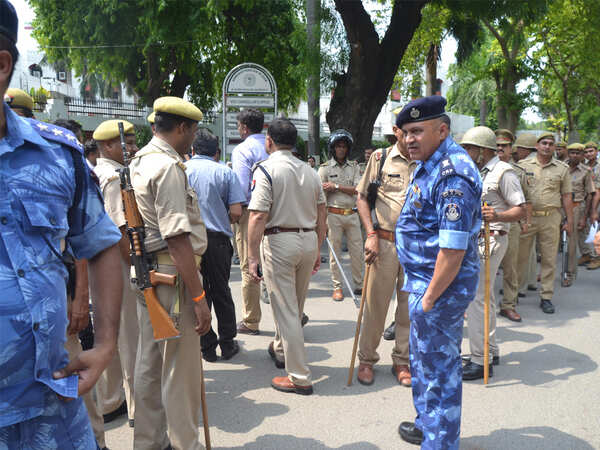 RAF deployed at AMU after unrest in campus; 4 students held
