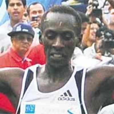 Kenyan Mungara takes marathon crown