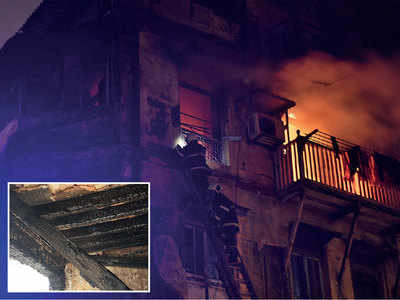 Blaze in Bhendi Bazaar building claims 2 lives